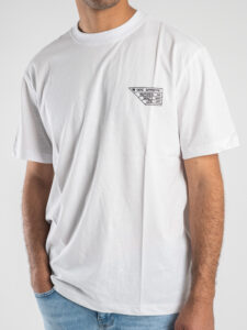 ONLY&SONS T-shirt 100% Cotone con stampa fronte:retro ANIR 22026041 Bright White2