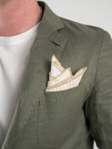 OVER-D Giacca elegante da abito 100% lino OE1S2S3G09 Verde Militare3