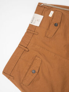 ALTATENSIONE Pantalone chinos basico con catenella rimovibile BAGGIO Coccio (1)