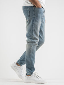 BERNA Jeans 5 tasche slim fit 230099 Azzurro3