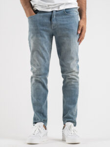 BERNA Jeans 5 tasche slim fit 230099 Azzurro4