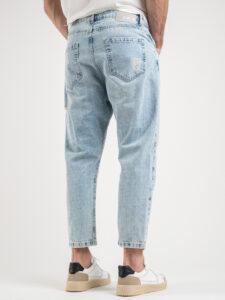BERNA Jeans con rotture 220311 Azzurro (5)