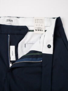BERNA Pantalone da abito vestibilità morbida 220182 Blu (2)