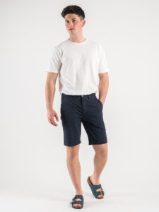 GIANNI LUPO Bermuda basico in cotone SALTON Navy3