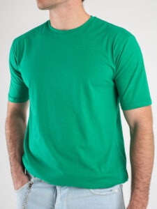 GIANNI LUPO T-shirt in cotone basica GL963F Light Green2