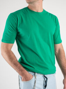GIANNI LUPO T-shirt in cotone basica GL963F Light Green3