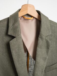 IMPERIAL Giacca da abito 100% Lino JZ3BDVH Army (8)