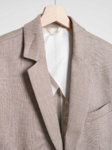 IMPERIAL Giacca da abito in misto lino JZ1EDOE Avana (10)