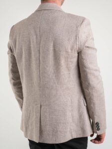 IMPERIAL Giacca da abito in misto lino JZ1EDOE Avana (9)