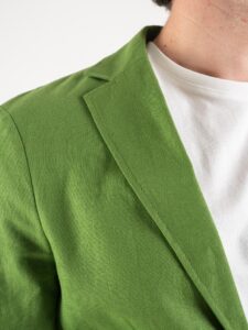 IMPERIAL Giacca misto lino da abito a due bottoni JZ3PDC2 Verde (8)