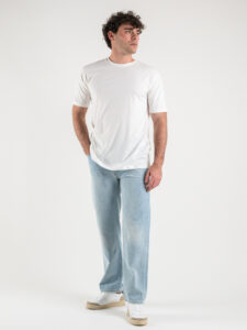 IMPERIAL Jeans lavaggio chiaro leggermente slavato senza rotture P372ML0D02 Azzurro Chiaro (3)