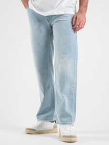 IMPERIAL Jeans lavaggio chiaro leggermente slavato senza rotture P372ML0D02 Azzurro Chiaro (4)