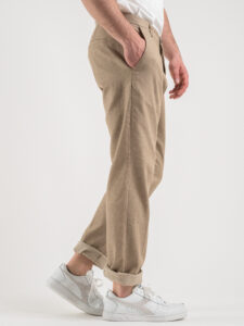 IMPERIAL Pantalone da abito in fantasia rigata PD6ZDBK Corda (1)