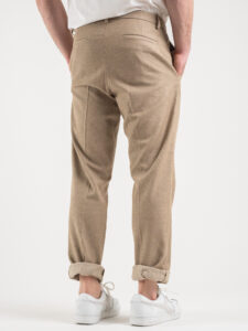 IMPERIAL Pantalone da abito in fantasia rigata PD6ZDBK Corda (2)