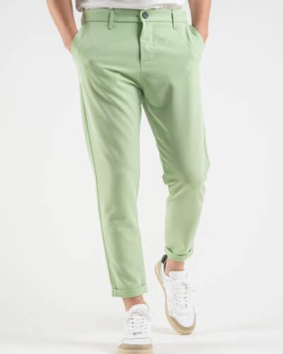 IMPERIAL Pantalone leggero tasca francese PWB0FAG Menta