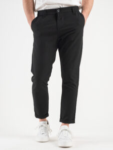 IMPERIAL Pantalone leggero da abito tasca francese PWB0FDR Nero1