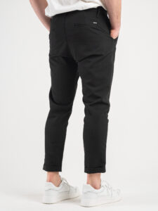 IMPERIAL Pantalone leggero da abito tasca francese PWB0FDR Nero4