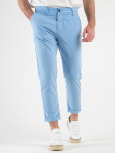 IMPERIAL Pantalone leggero da abito tasca francese PWB0FNR Azzurro1