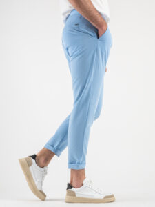 IMPERIAL Pantalone leggero da abito tasca francese PWB0FNR Azzurro3