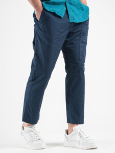IMPERIAL Pantalone morbido con tascone frontale PC21XAA896 Blu2