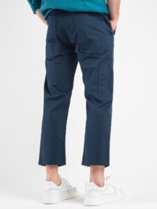 IMPERIAL Pantalone morbido con tascone frontale PC21XAA896 Blu5