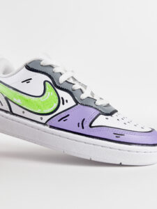 NIKE Court customizzata a mano20