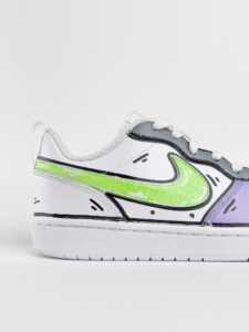 NIKE Court customizzata a mano21