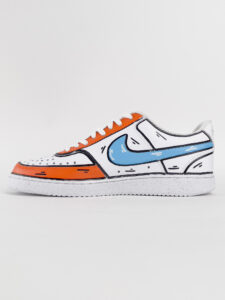 NIKE Court customizzata a mano47
