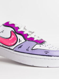 NIKE Court customizzata a mano60