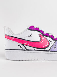 NIKE Court customizzata a mano61