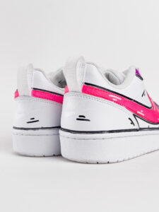 NIKE Court customizzata a mano63