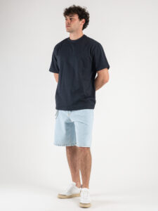 ONLY&SONS T-shirt basica over in cotone FRED 22022532 Dark navy1