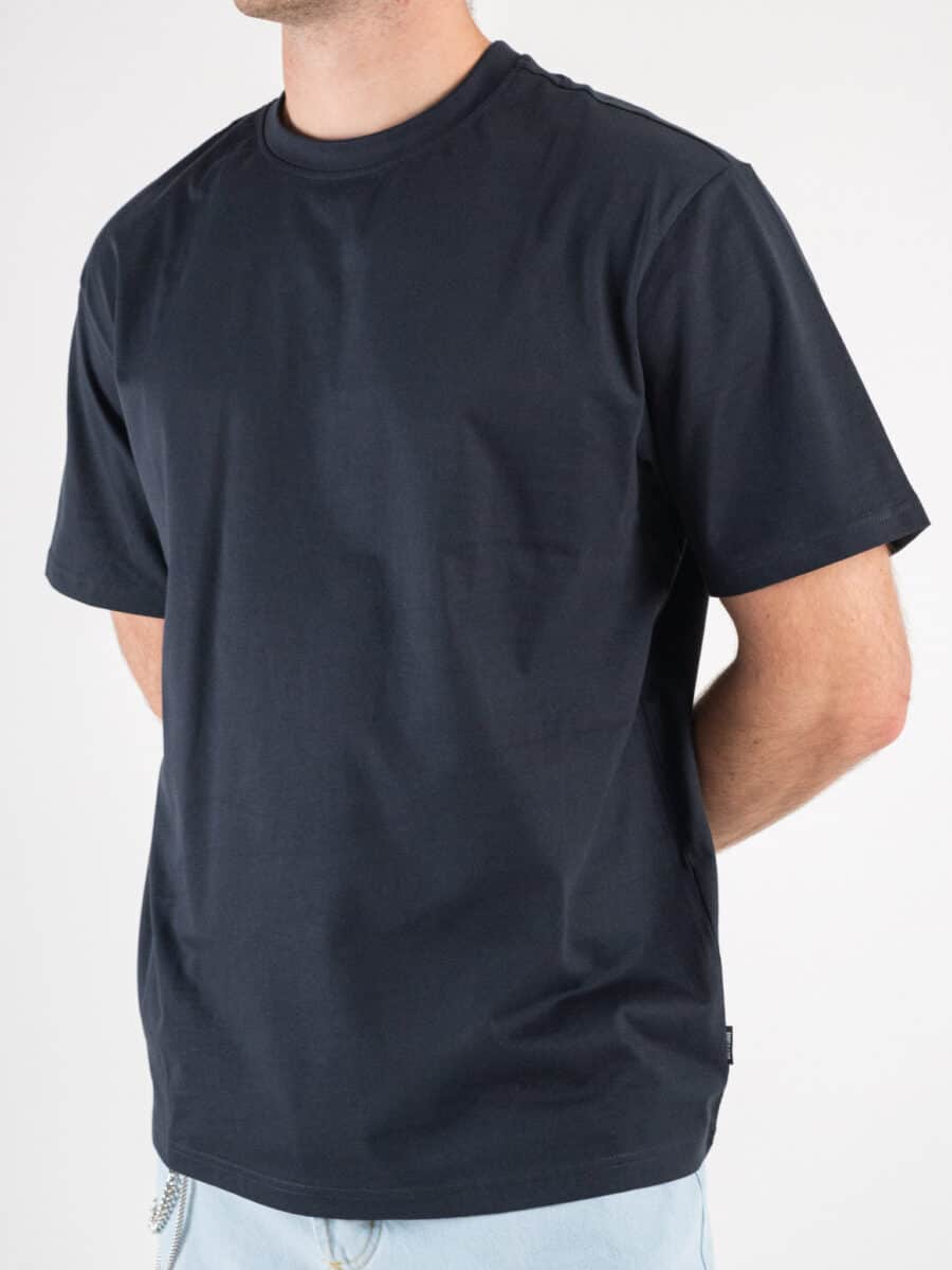 ONLY&SONS T-shirt basica over in cotone FRED 22022532 Dark navy