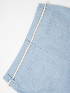 IMPERIAL Pantalone in misto cotone da abito PM11FWC Celeste7