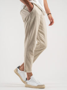 IMPERIAL Pantalone morbido in misto lino PA26FRRTD Beige6