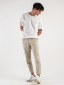 IMPERIAL Pantalone morbido in misto lino PA26FRRTD Beige8