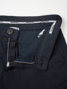 IMPERIAL Pantalone morbido in misto lino PA26FRRTD Navy5