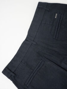 IMPERIAL Pantalone morbido in misto lino PA26FRRTD Navy7