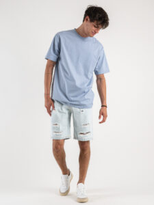 ONLY&SONS T-shirt basica over in cotone FRED 22022532 Eventide2