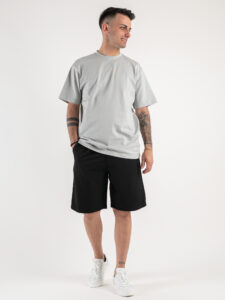 ONLY&SONS T-shirt basica over in cotone FRED 22022532 Mirage Gray2