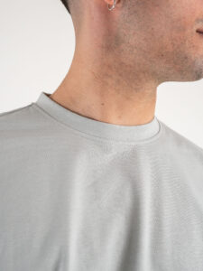 ONLY&SONS T-shirt basica over in cotone FRED 22022532 Mirage Gray3