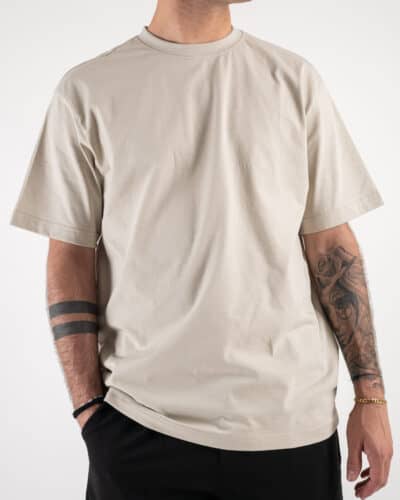 ONLYSONS T shirt basica over in cotone FRED 22022532 Silver Lining2 Nuovi Arrivi