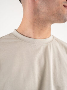 ONLY&SONS T-shirt basica over in cotone FRED 22022532 Silver Lining3