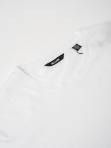 ONLY&SONS T-shirt in cotone con fondo stondato MATT 22002973 White (6)