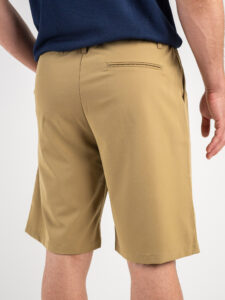 Bermuda in poliviscosa morbido con elastico in vita PU3322 Beige2