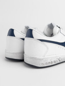 DIADORA Magic Basket Low Icona White:Blue caspian sea2