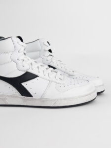 DIADORA Magic Basket Mid Icona White:White:Black4