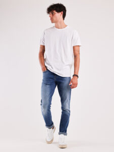 ONLY&SONS Jeans slim fit elesticizzato LOOM 22026466 Medium Blue Denim6