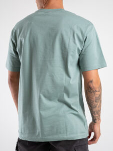 ONLY&SONS T-shirt basica over in cotone FRED 22022532 Chinois Green (1)