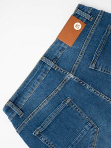 727 Jeans slim fit leggermente slavato senza rotture ALEX S2S0100A Blu (6)